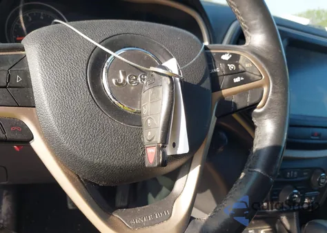 2015 Jeep Cherokee Latitude z USA, uszkodzony, nr VIN 1C4PJMCS6FW774940